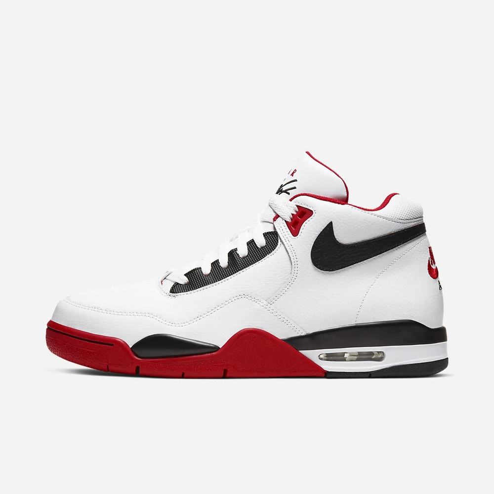 Sneakers Nike Flight Legacy Blanche 0765-849 White/University Red/Black Homme | JWK-88572674